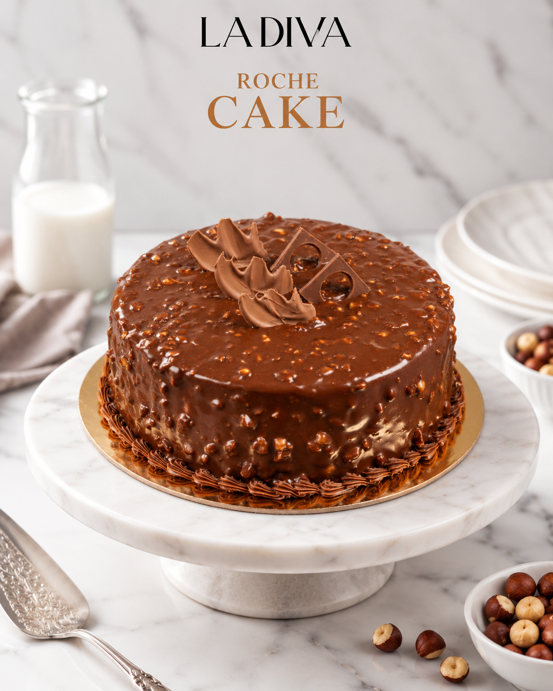 Roche hazelnuts cake