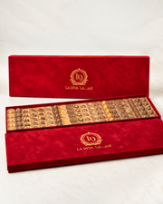 LaDiva Velvet VIP red luxury chocolate box with assorted premium chocolates