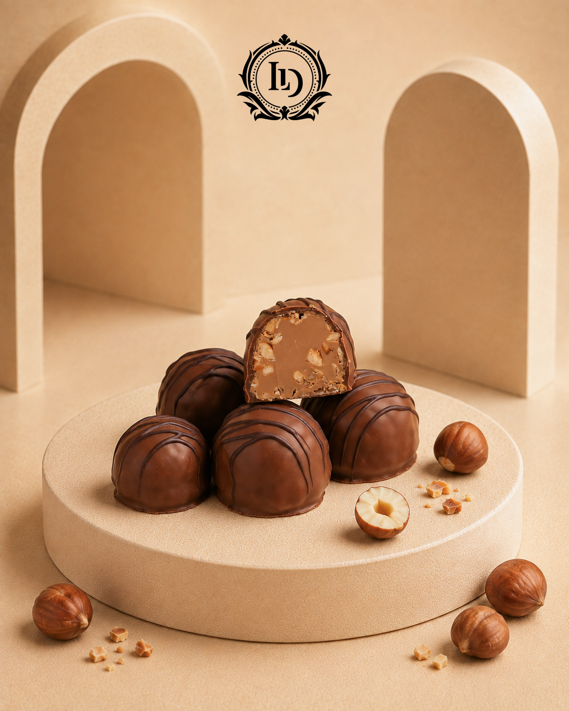 Special hazelnuts chocolate