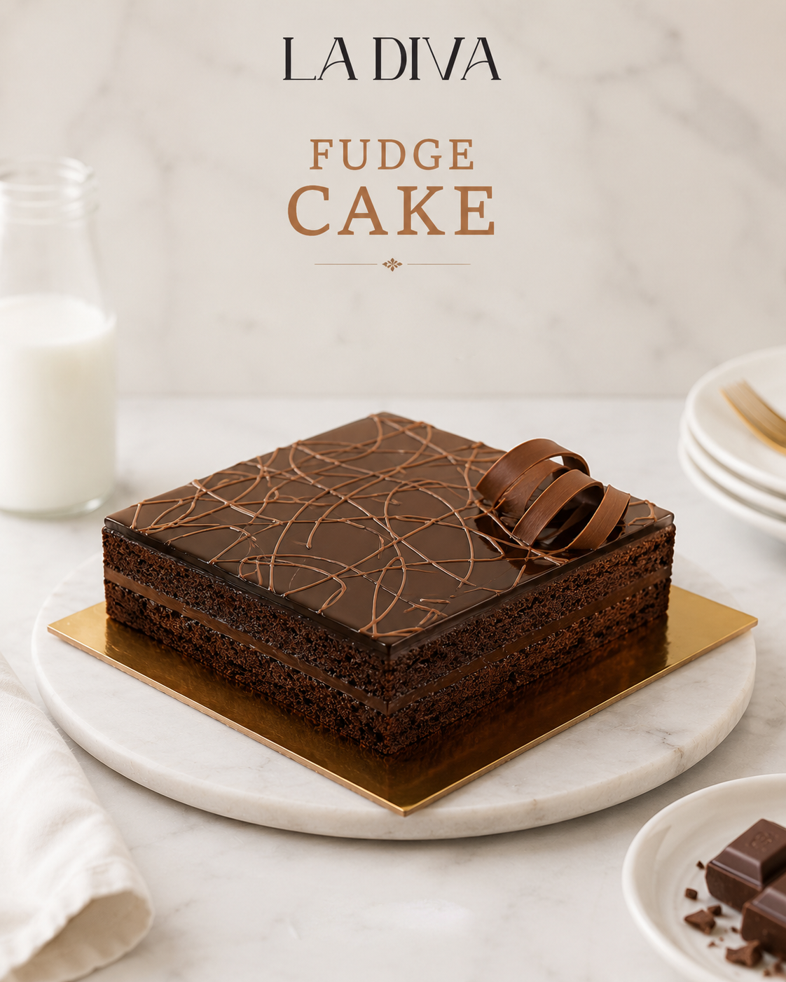 fudge chocolate cake