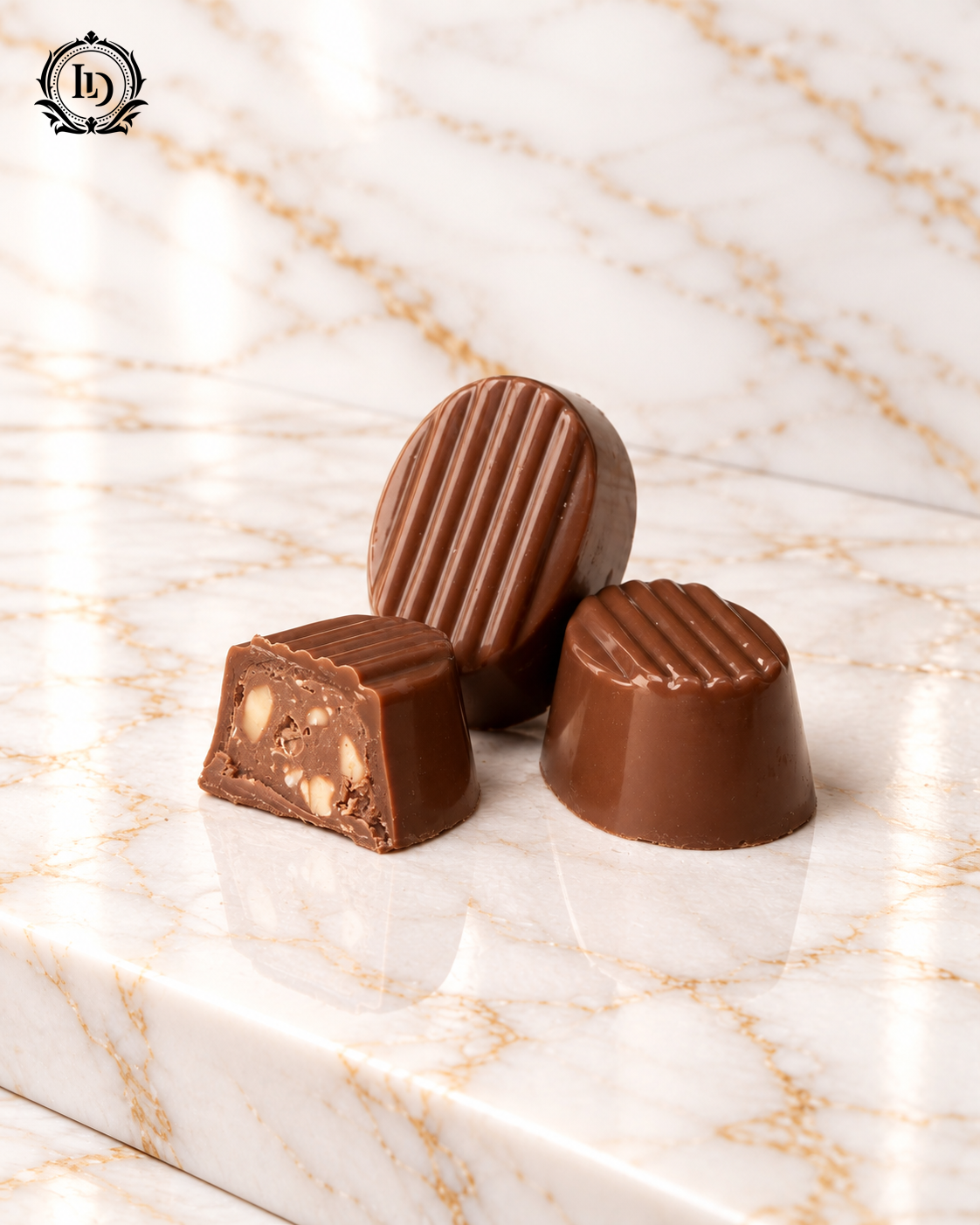 chocolate cream walnuts
