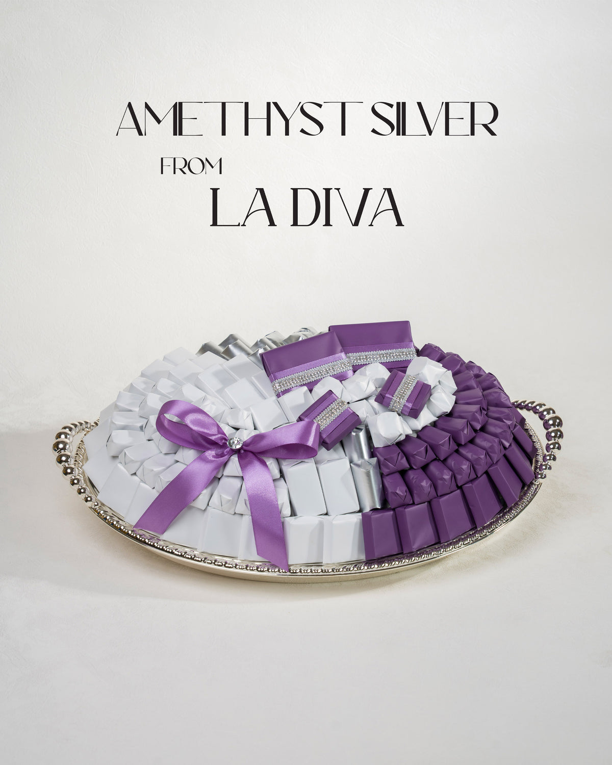 amythyst chocolate tray