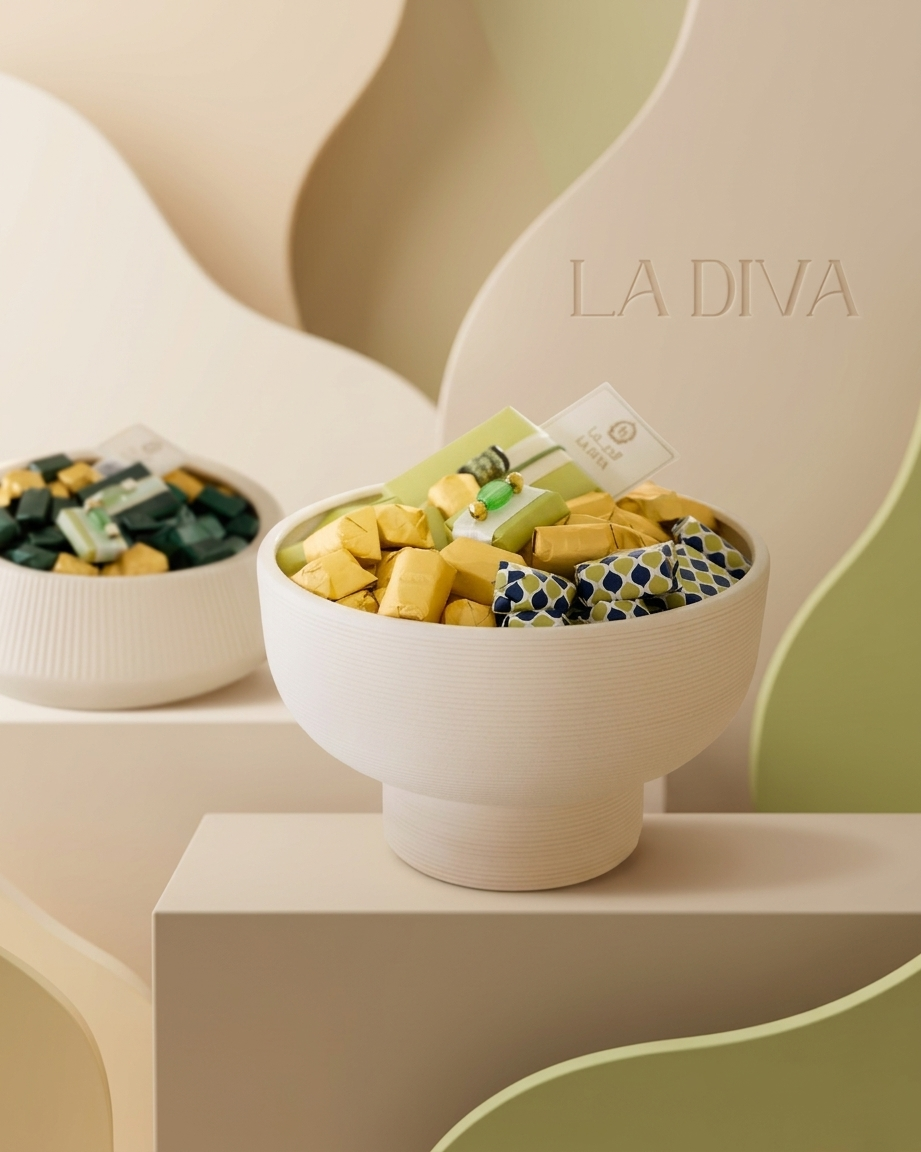 EMERALD LUXE Chocolate Vase – LaDiva Chocolate