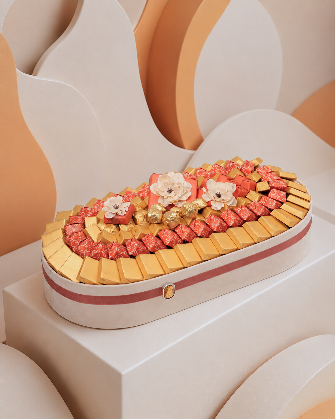 VELVET Oval Chocolate Tray – LaDiva Chocolate
